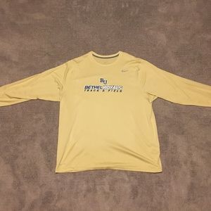 XXL Men's Bethel College Nike Dri-Fit Long Sleeve
